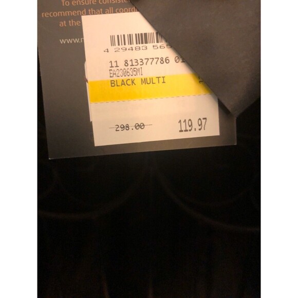 Classiques Entier Black Flecked Women's Blazer Lined size 12 3 Button $298 - Picture 6 of 6